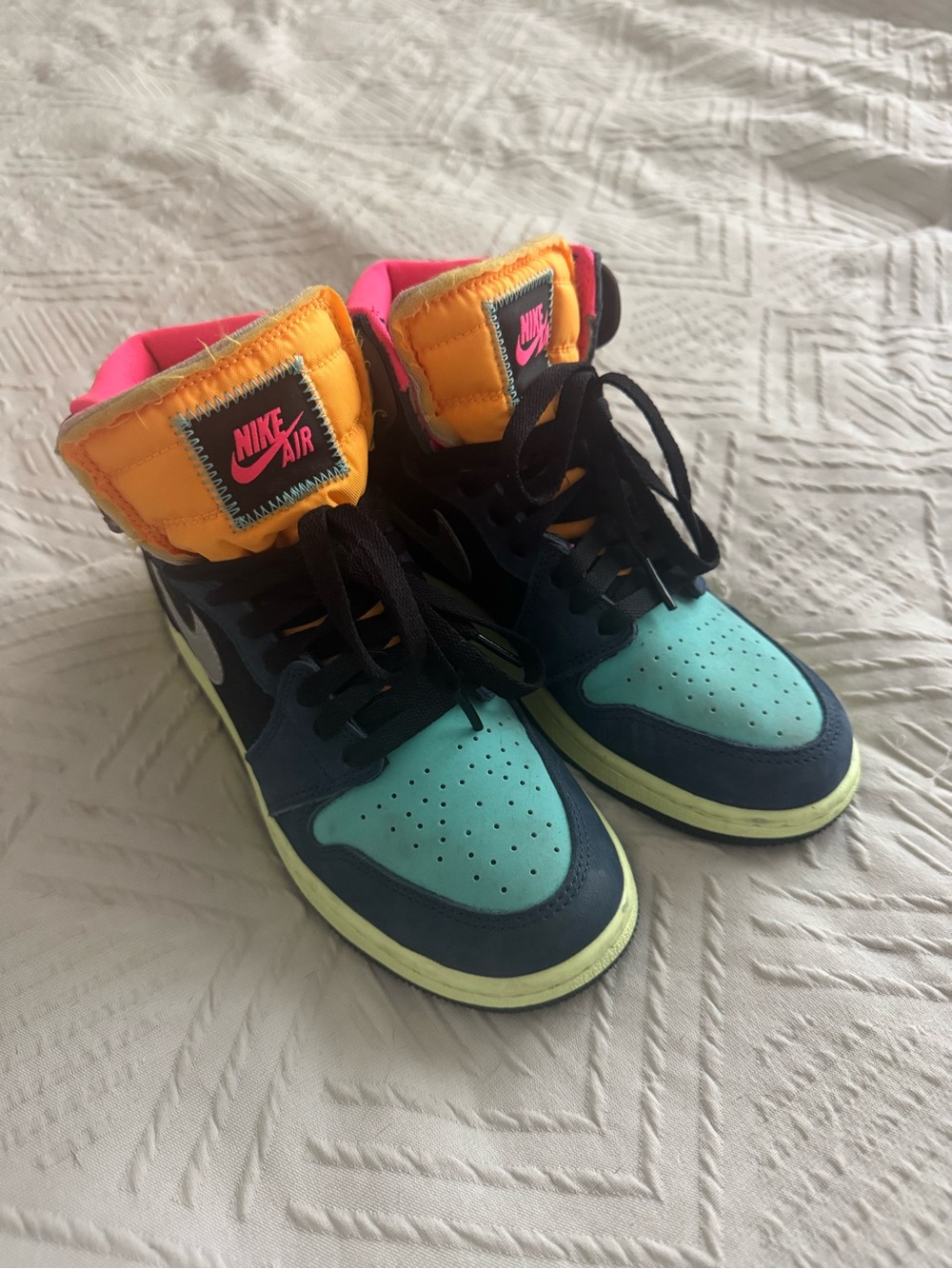 Nike Air Jordan 1 High-Top Sneakers - Tokyo Bio Hack